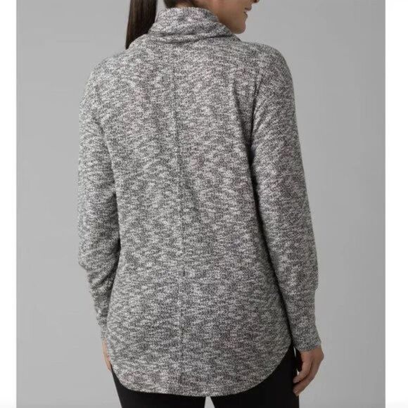 prAna Frieda Cowl Neck Drawstring Pullover Size Small - Picture 3 of 6
